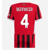 AC Milan Ismael Bennacer #4 Domáci Ženy futbalový dres 2024-25 Krátky Rukáv